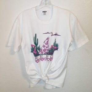 🦄VTG 80s single stitch southwest graphic cotton Tee
